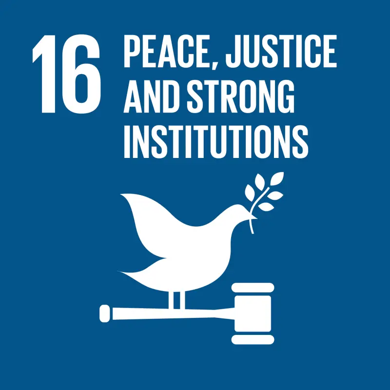 UN SDG 16 Peace, Justice and Strong Institutions