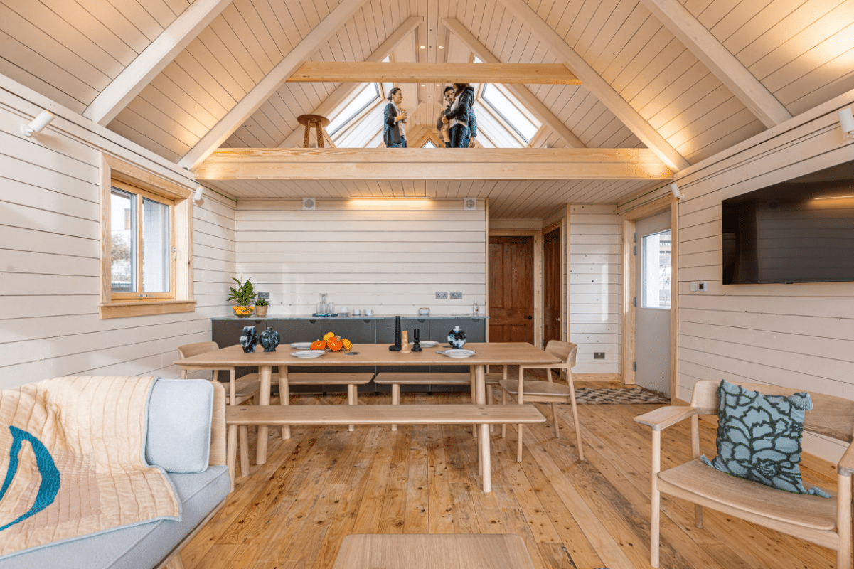 Inside of the COP26 House