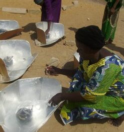 Alternative view of Gold Standard Solar Cooking Project Chad